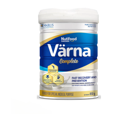 Sữa bột dinh dưỡng Varna Complete Lon 850g