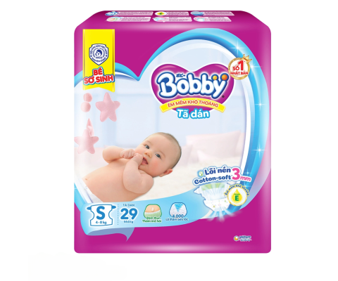 Tã dán Bobby siêu thấm - Đủ size