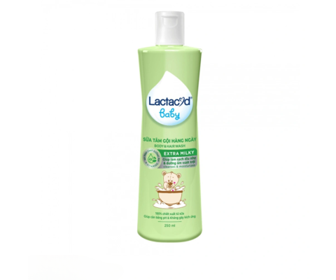Sữa tắm gội Lactacyd Extra Milk 250ml