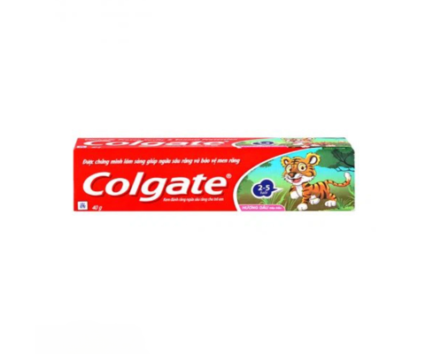 Kem đánh răng Colgate trẻ em hương dâu 40g