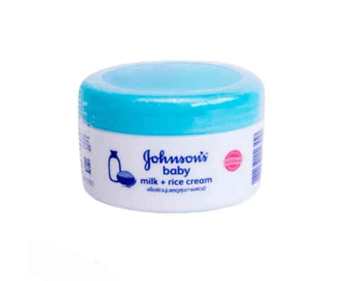 Kem dưỡng da Johnson & Johnson Baby Milk+Rice 50g