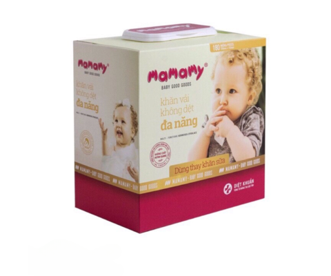 Giấy đa năng Mamamy 180 miếng (200mm x 150 mm)