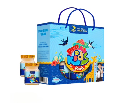 Yến sào Thiên Thư Pro Kids hương vani lốc 6x70ml
